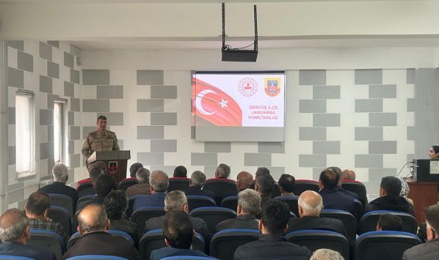 Muhtarlara dolandırıcılık ve güvenlik eğitimi