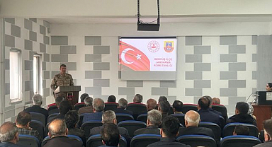 Muhtarlara dolandırıcılık ve güvenlik eğitimi