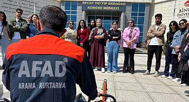 Öğrencilere AFAD gönüllülük eğitimi