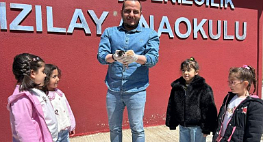 Okulun minik misafirleri: 