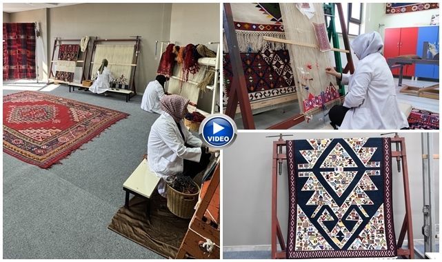 Olgunlaşma Enstitüsü'nde atık iplikler sanata dönüşüyor