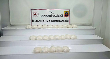 Onlarca kilo metamfetamin ele geçirildi