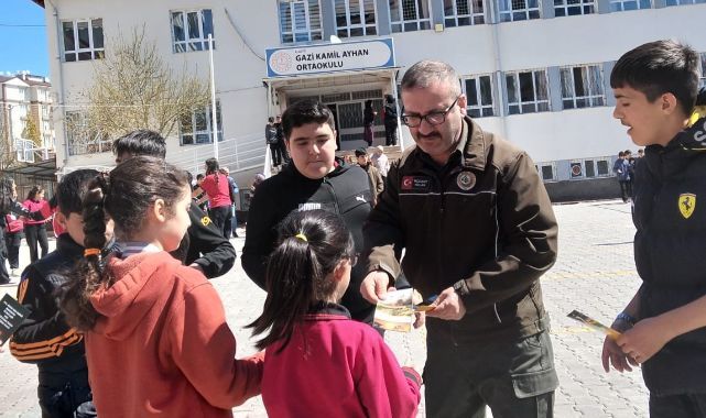 Orman yangınlarına karşı farkındalık eğitimi