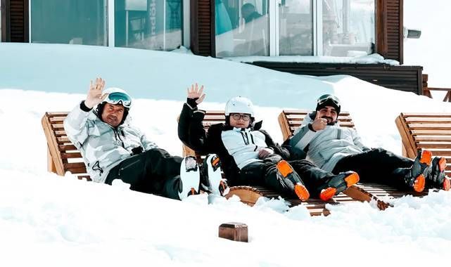 Palandöken'de kayak keyfi uzadı