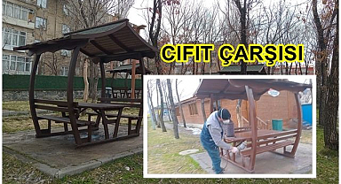 Parklara boya-badana!