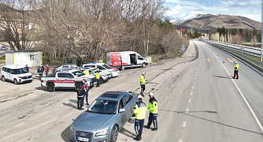 Polis haftasında ortak trafik ve KADES denetimi