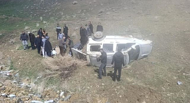 Şarampole uçan araçta 4 yaralı!