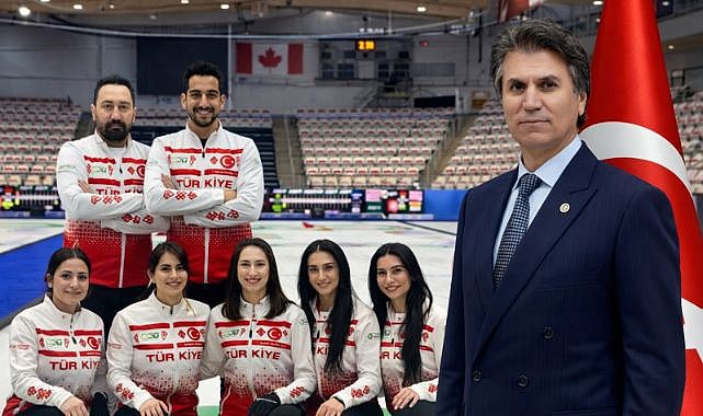 Şebin curling camiasına seslendi! 'Türkiye, bir curling ülkesi olacak'