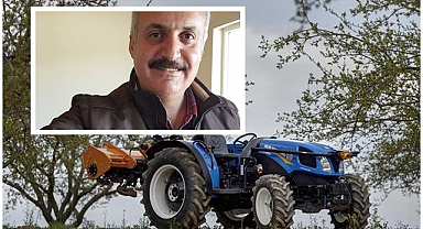 Sürdüğü traktör sonu oldu!