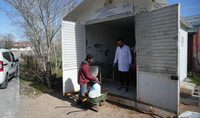 Süt toplama merkezi üreticinin yüzünü güldürdü