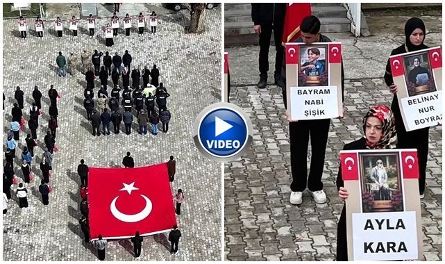 Tekman'da duygu dolu anma! 9 can için tek yürek oldular