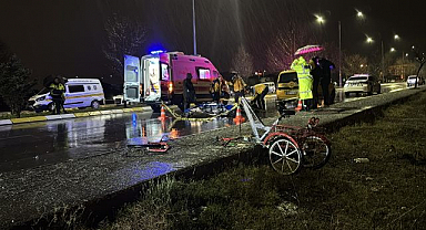 Trafik kazasında acı son! Bisiklet sürücüsü hayatını kaybetti