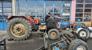 Traktör tamircilerinde bahar yoğunluğu