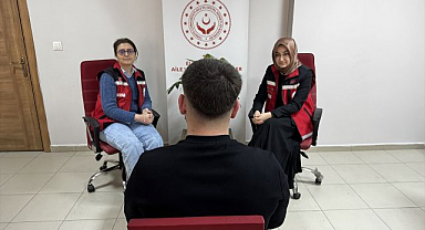 Suçtan kurtuldu aile sıcaklığına kavuştu