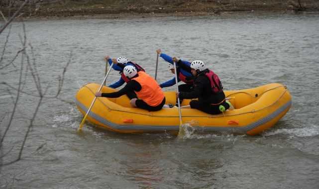 Üniversiteler Arası Rafting şampiyonası sona erdi