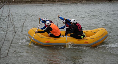 Üniversiteler Arası Rafting şampiyonası sona erdi