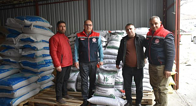 Üreticiye 67 ton hibeli tohum desteği