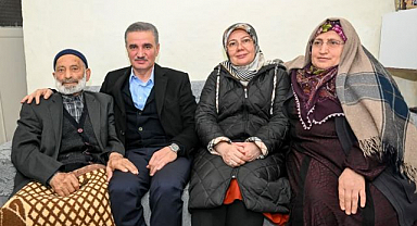 Vali Aydın Baruş ve eşinden vefa ziyaretleri