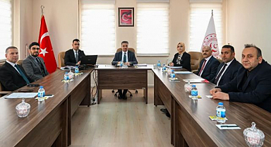 Vali Baruş sosyal hizmet çalışmalarına ilişkin brifing aldı