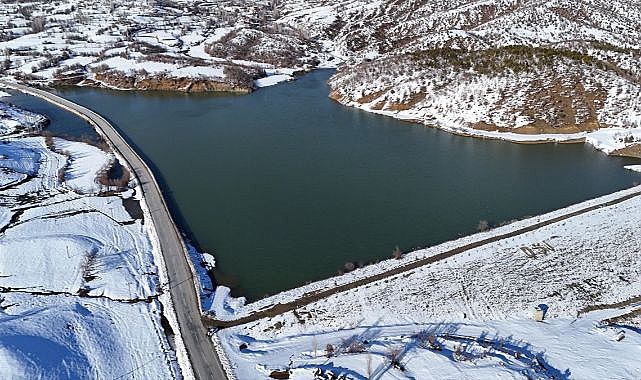 Yağışlar göletlerdeki su seviyesini yükseltti