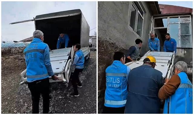 Yatağa bağımlı hastaya ortopedik destek