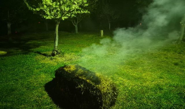 Zirai don tehlikesine karşı gece mesaisi