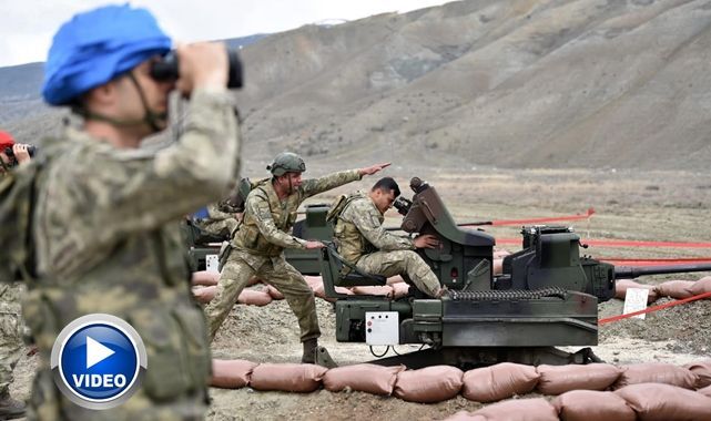 2'nci ve 3'üncü Ordu'dan ortak atış tatbikatı   