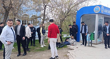 Adliye önünde silahlı saldırı