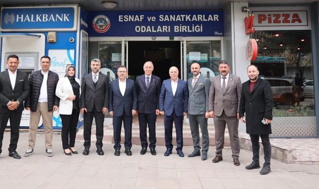 AK Parti Erzurum Milletvekili Altınok’tan ESOB’a ziyaret