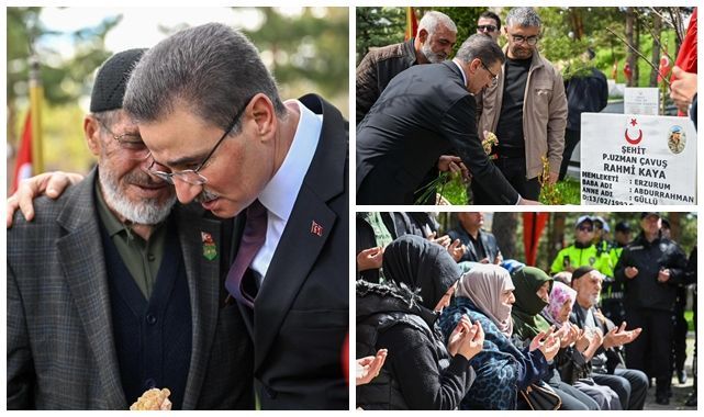 Arefe günü şehitlerin kabri ziyaret edildi   