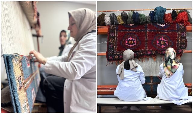Asırlık motifler usta ellerde yeniden hayat buluyor