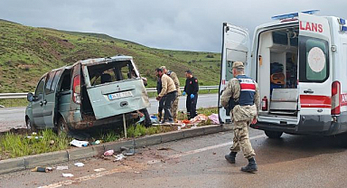 Aşkale'de trafik kazası: 7 yaralı