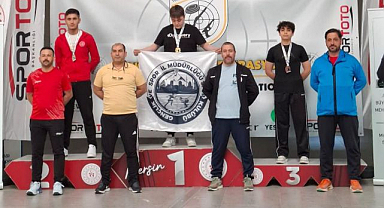 Başarılı sporcu Türkiye üçüncüsü oldu   