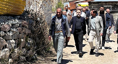 Başkan Uçar'dan kırsal mahallelere yakın takip