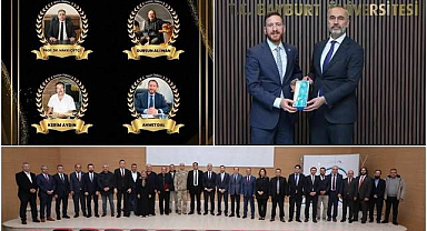 Bayburt Üniversitesinden Başkan Dal'a ödül