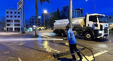 Belediye ekipleri seferber oldu