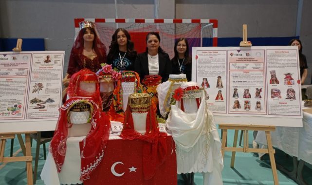 Bilim fuarında hünerlerini sergilediler