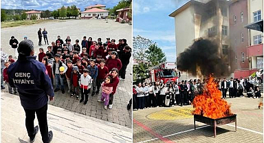 Binlerce kişiye yangın ve tahliye eğitimi verdiler