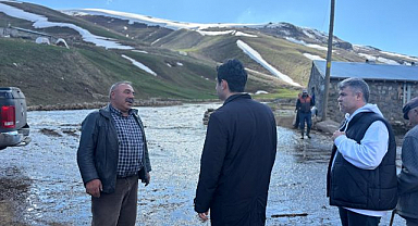 Dere yataklarında taşkın riski: ekipler bölgede inceleme yaptı