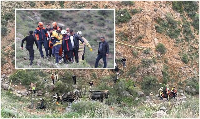 Dereye yuvarlanan vincin operatörü hayatını kaybetti