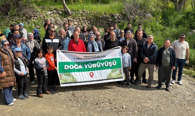 Doğa yürüyüşü etkinliği düzenlendi