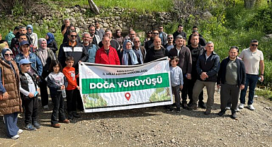 Doğa yürüyüşü etkinliği düzenlendi