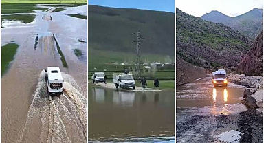 Doğu’da Sağanak Alarmı: Sel ve heyelan ulaşımı felç etti