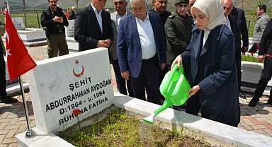 Edebük şehitleri dualarla anıldı