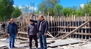Eğitim yatırımı yerinde incelendi