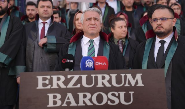 Erzurum Barosu'ndan bıçaklı saldırıya sert tepki