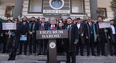 Erzurum Barosu'ndan bıçaklı saldırıya sert tepki