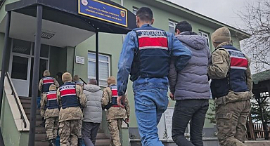 Erzurum’da 73 düzensiz göçmen yakalandı