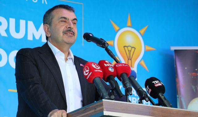 Erzurum'da Bakan Tekin'den muhalefete sert sözler