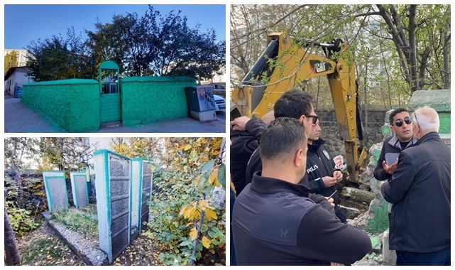 Erzurum'da Çifte Kardeşler Türbesi'nde yıkım gerginliği!